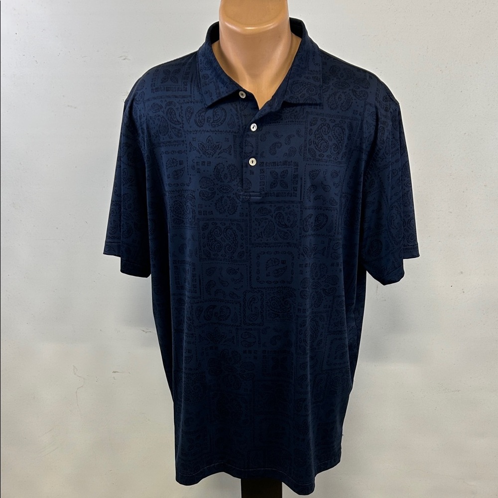 Peter Millar Summer Comfort short sleeve polo shirt.  XL